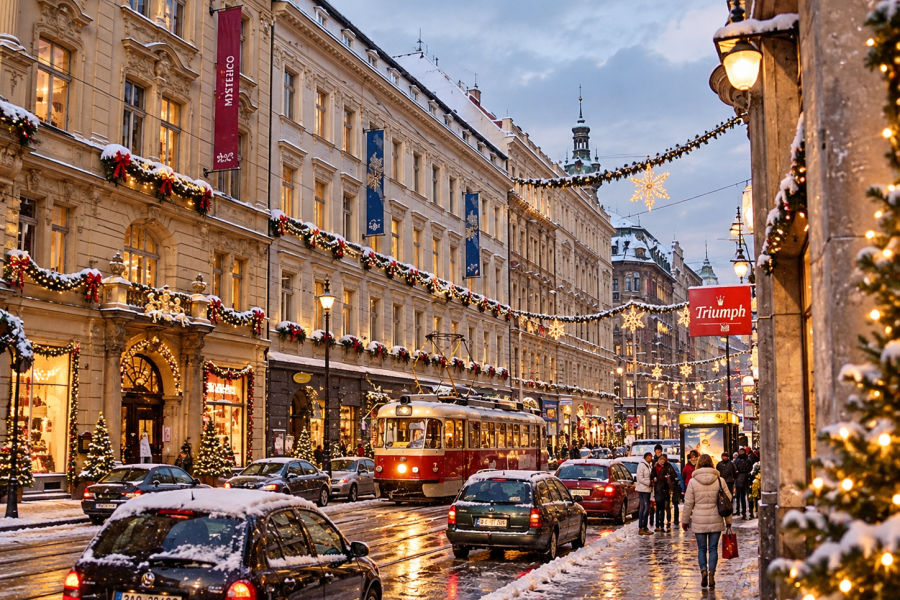 Prague Christmas City of Lights